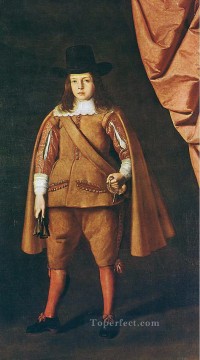 Francisco de Zurbaran Painting - Portrait of the Duke of Medinaceli Baroque Francisco Zurbaron